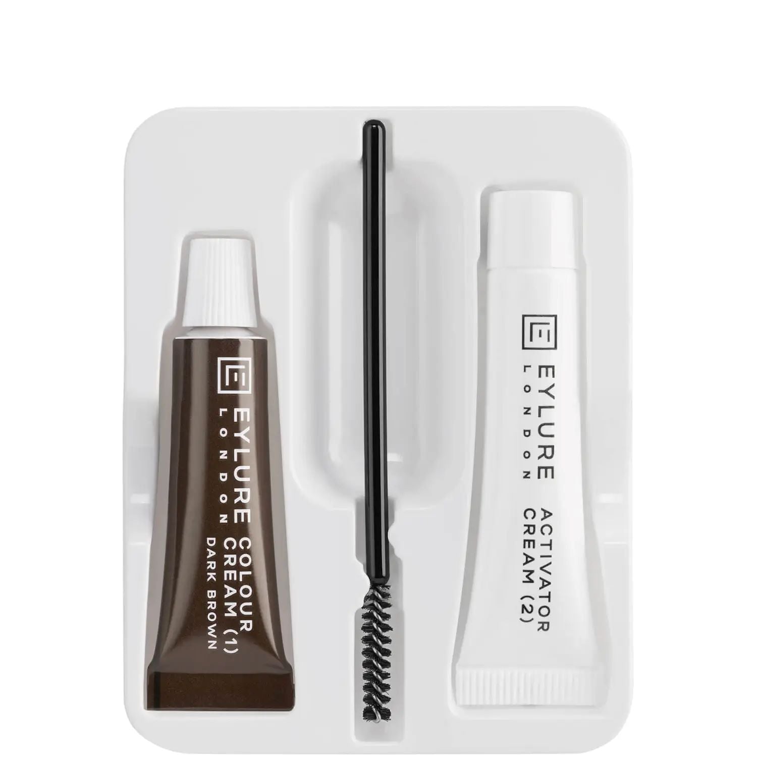 Eylure Eyebrow Dybrow Kit Dark Brown 10ml