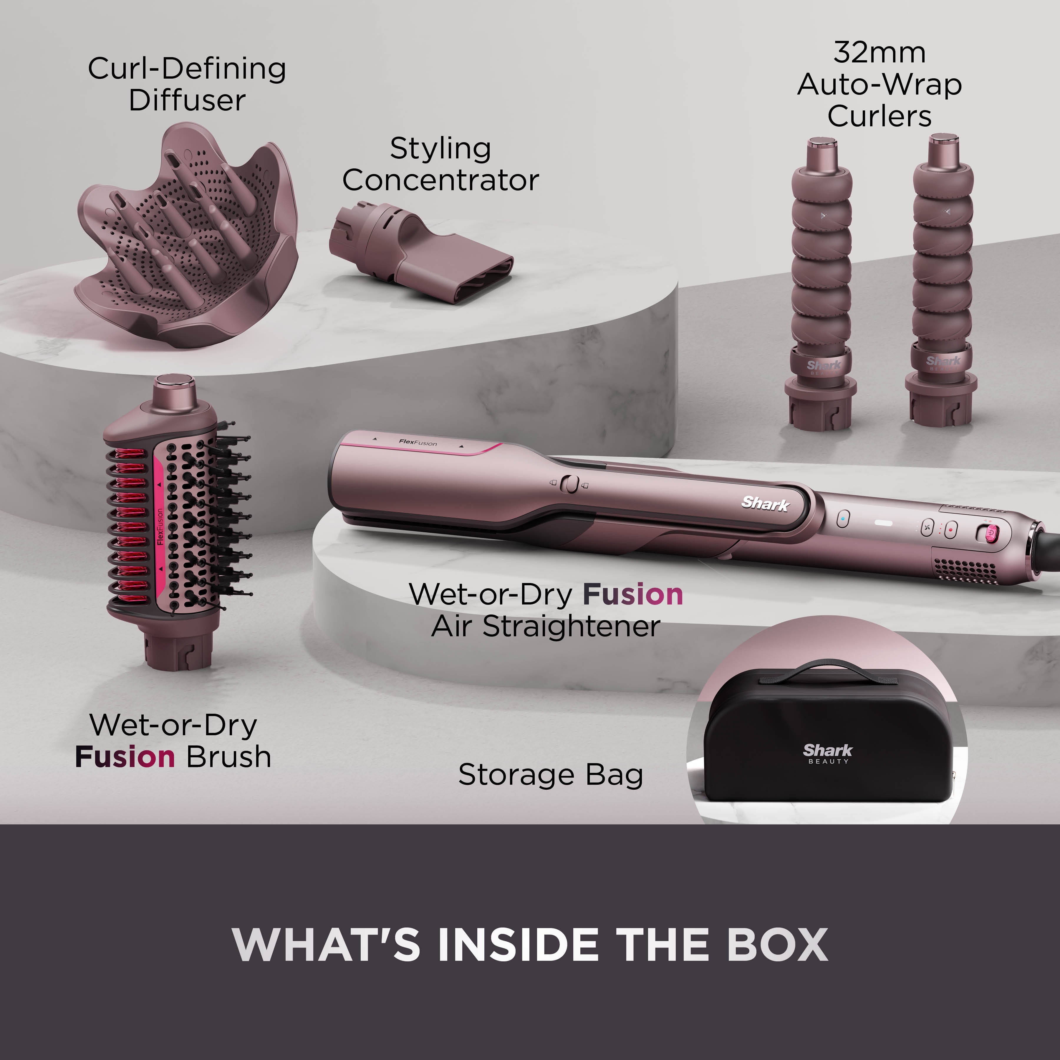 Shark Flexstyle Heat Straight In Hair Styler With Storage