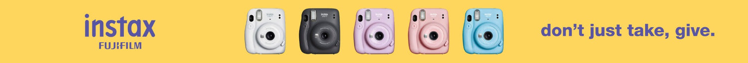 Fuji Instax Landing Page Small Banner
