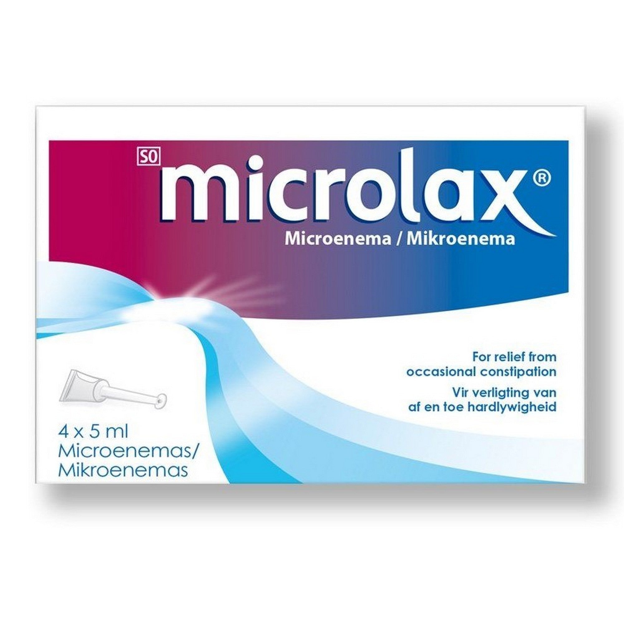 Microlax Rectal Solution 4 x 5ml Tubes