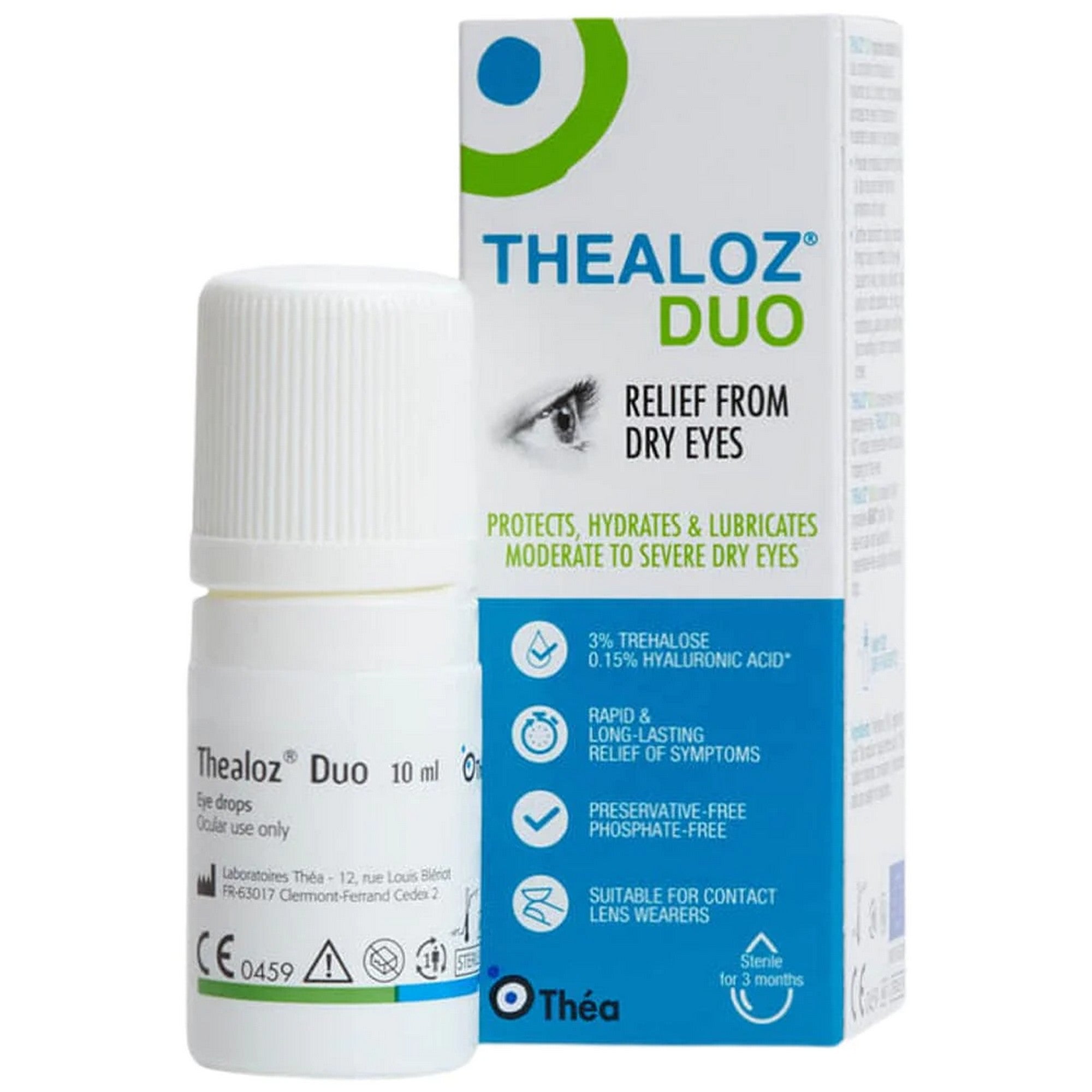 Thealoz Duo Dry Eye Drops 10ml