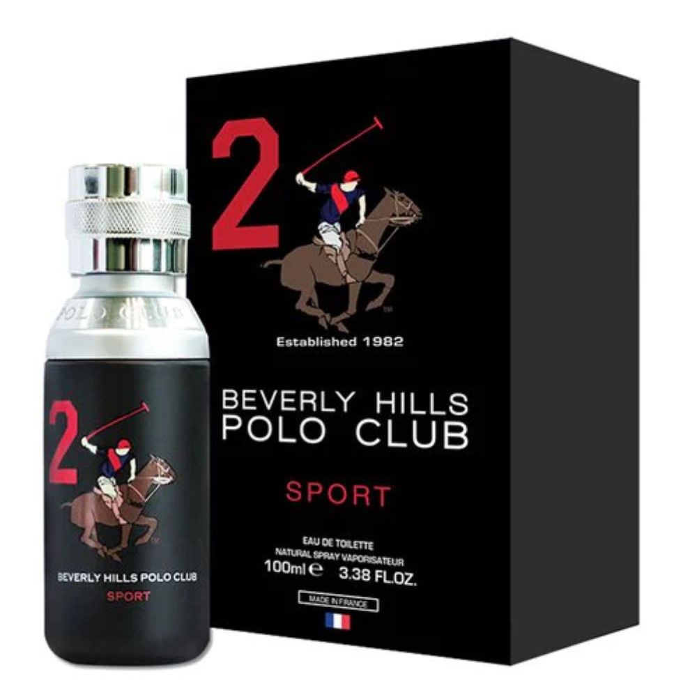 Beverly Hills Polo Club Men Sport Eau De Toilette 100ml