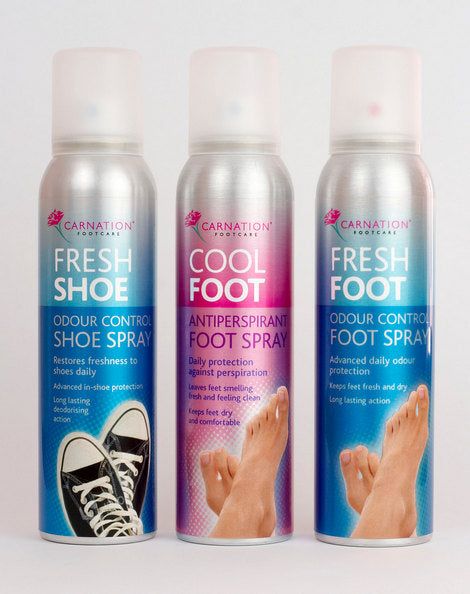 Carnation Fresh Shoe Spray 150ml| Fast Dispatch* – McCabes Pharmacy
