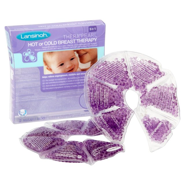 Lansinoh Therapearl 3-in-1 Breast Therapy Packs With Soft Covers - 2pk :  Target