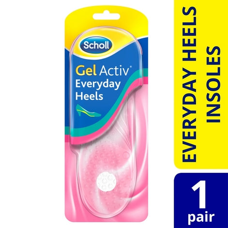 Scholl Gel Activ Everyday Heels Insoles Pair – McCabes Pharmacy
