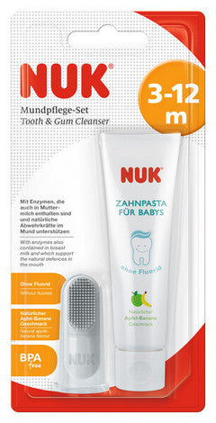 NUK Tooth Gum Cleanser (3-12M) – McCabes Pharmacy