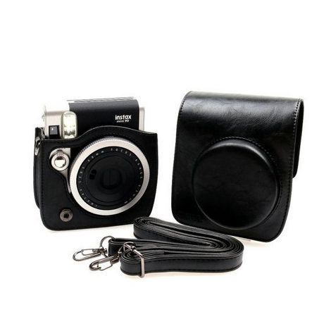 Fuji Instax Mini 90 Leather Case - Black