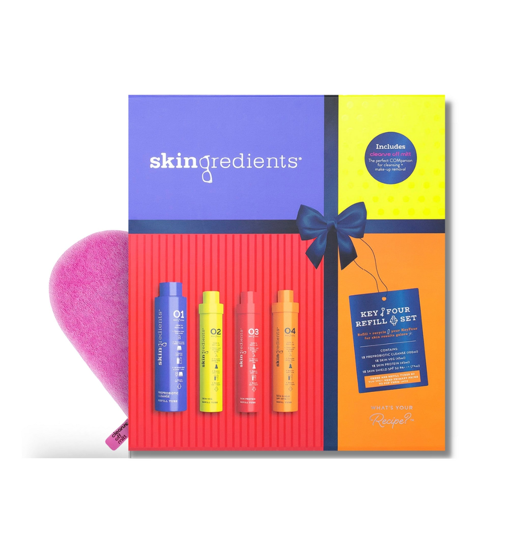 SKINGREDIENTS THE ROCKSTARS KEY FOUR REFILL SET 