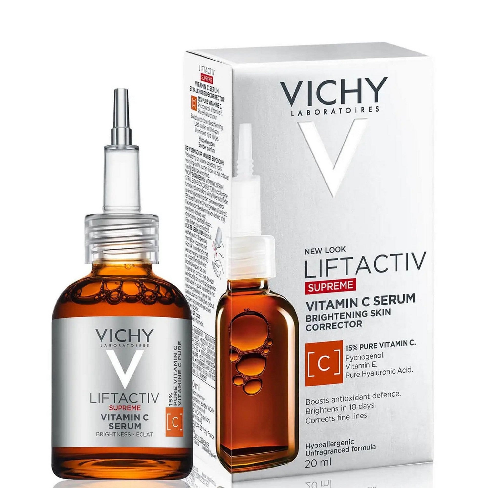 Vichy Liftactiv Vitamin C Skin Corrector Serum 20ml Box