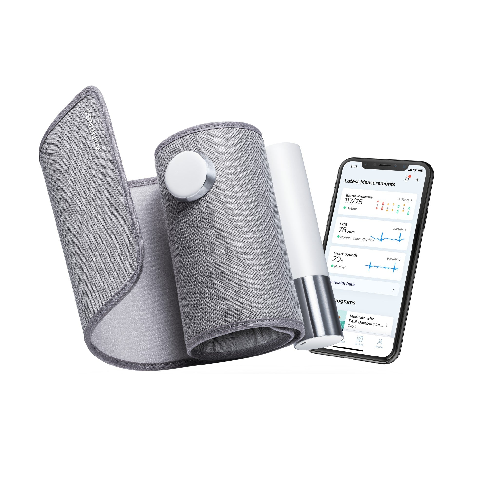 WITHINGS BPM CORE SMART BLOOD PRESSURE MONITOR