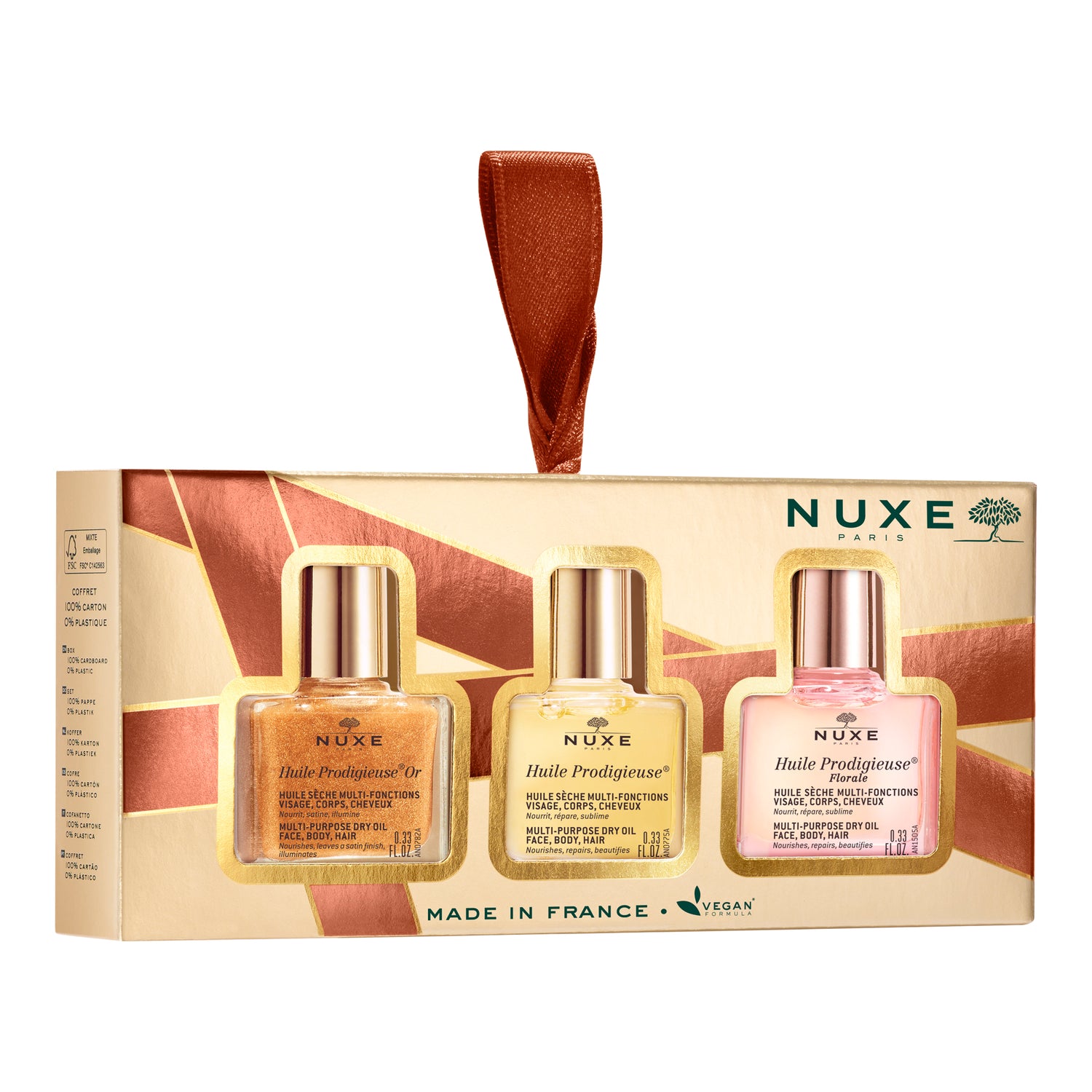 NUXE THE PRODIGIEUX 3 PIECE GIFT SET 