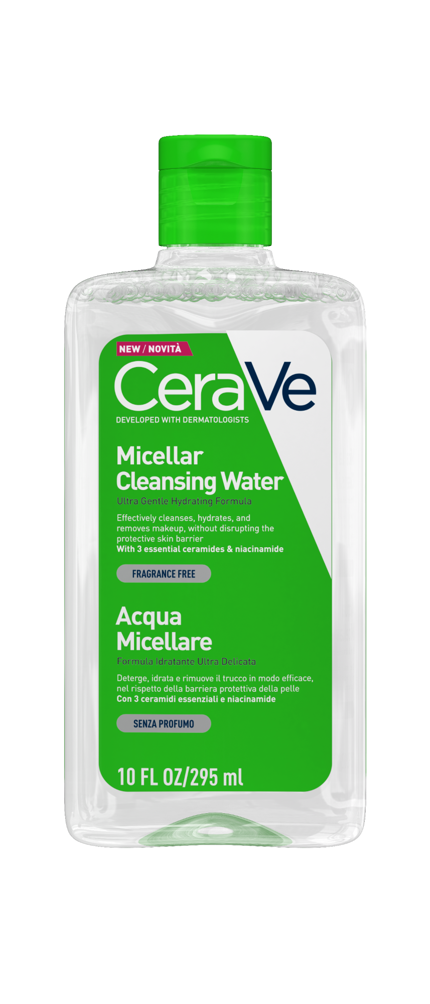 CeraVe Micellar Cleansing Water with Niacinamide for All Skin Types 295ml