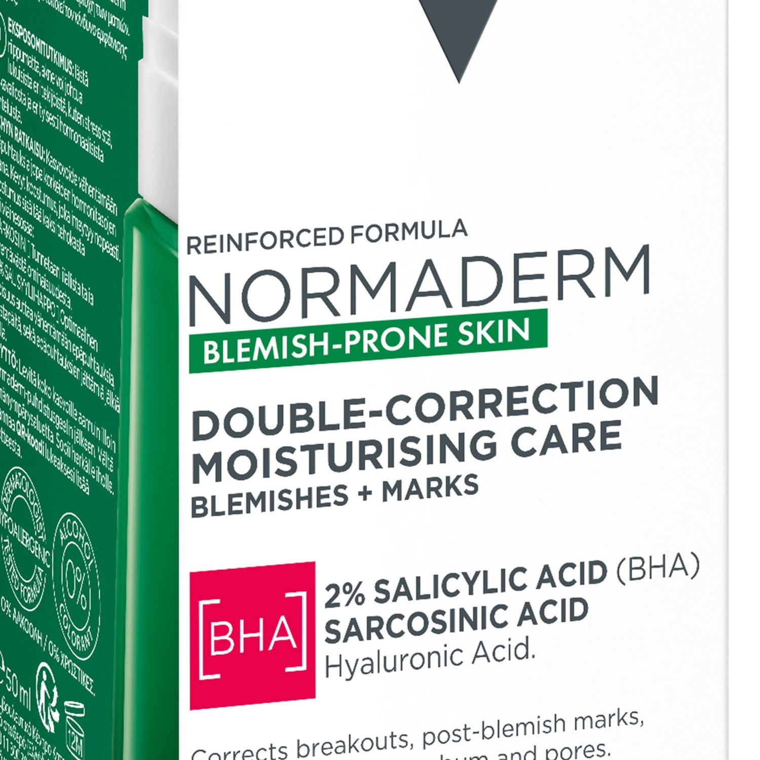 Vichy Normaderm Phytosolution Double Correction Daily Care Moisturiser 50ml Packshot 2