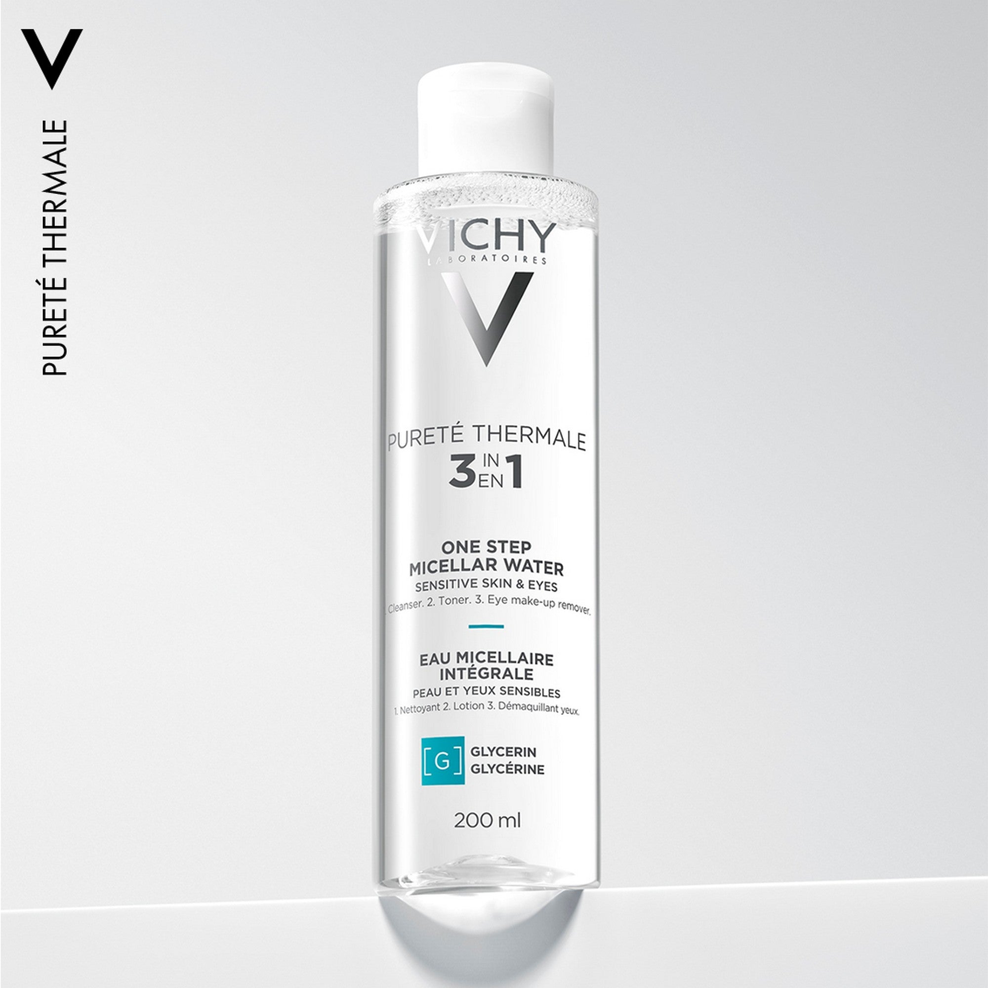 Vichy Purete Thermale One Step Cleansing Micellar Solution 200ml Packshot