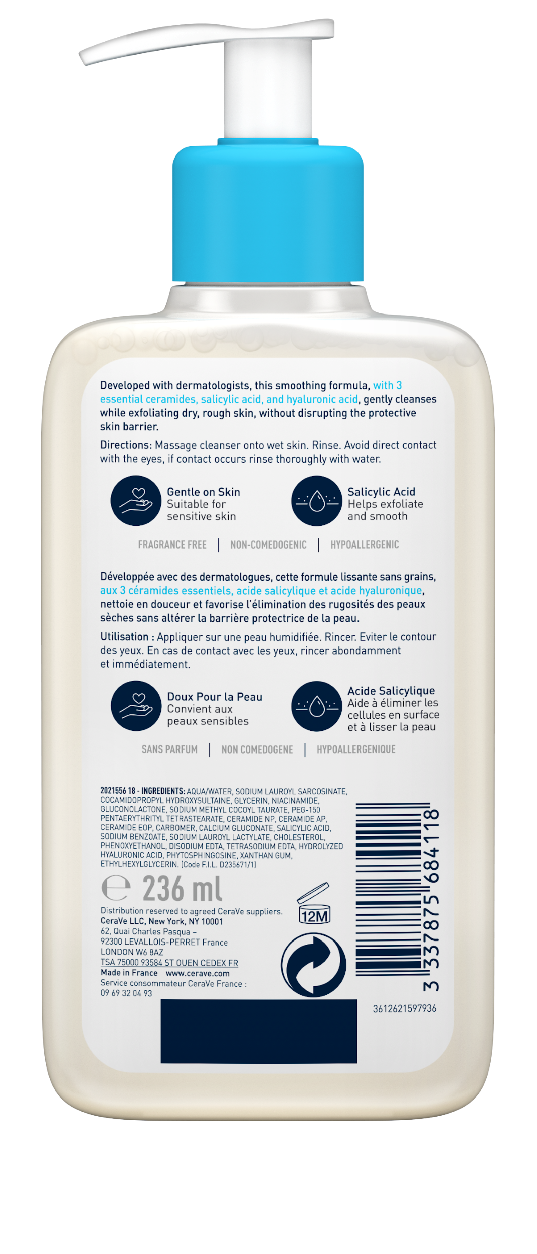 Cerave sa smoothing cleanser deals