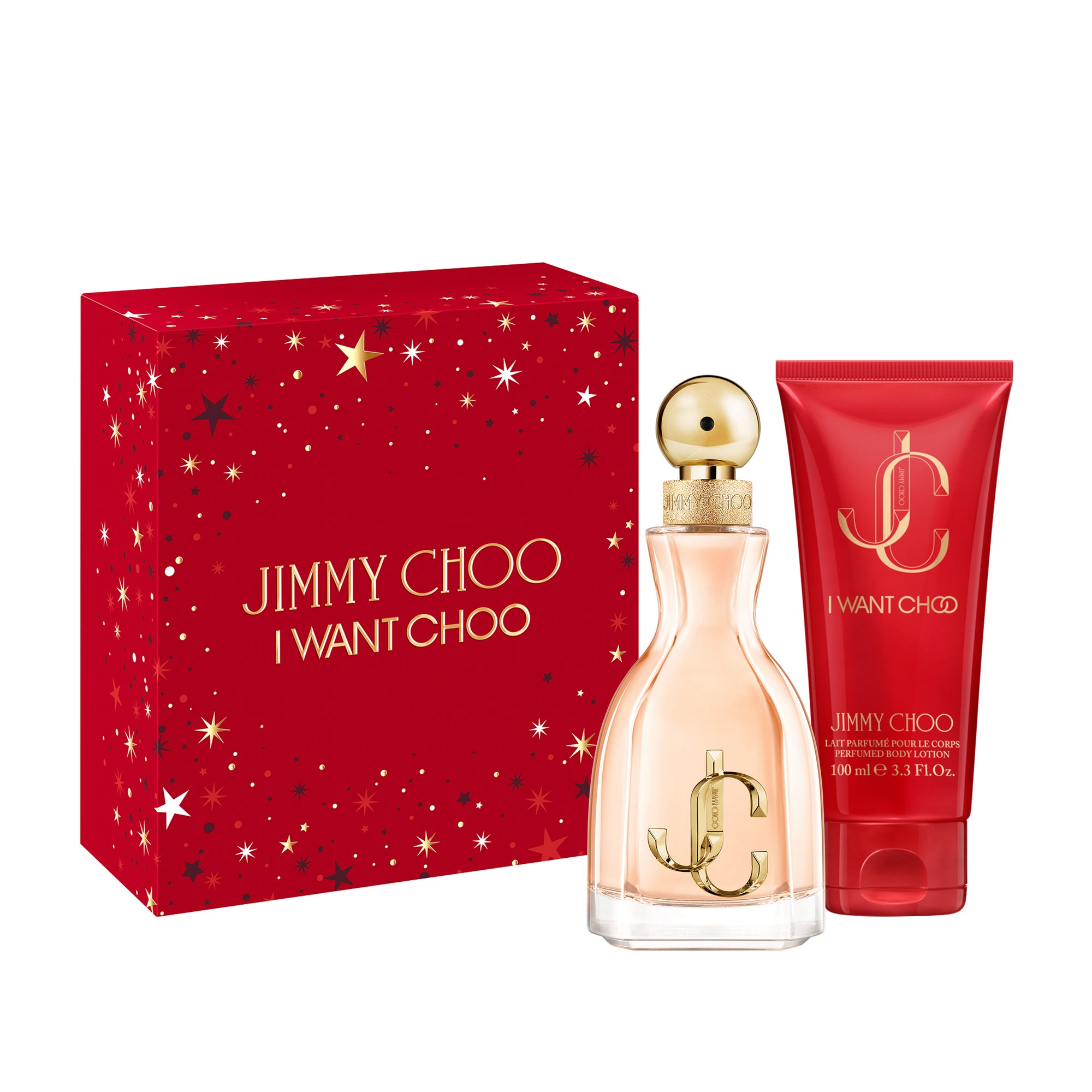 JIMMY CHOO I WANT CHOO EDP 60ML 2 PIECE SET