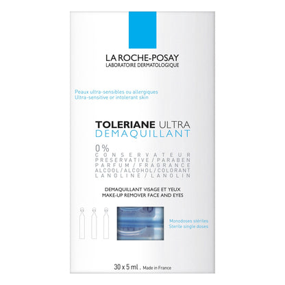 La Roche Posay Toleriane Monodose Eye Make-Up Remover 30 x 5ml