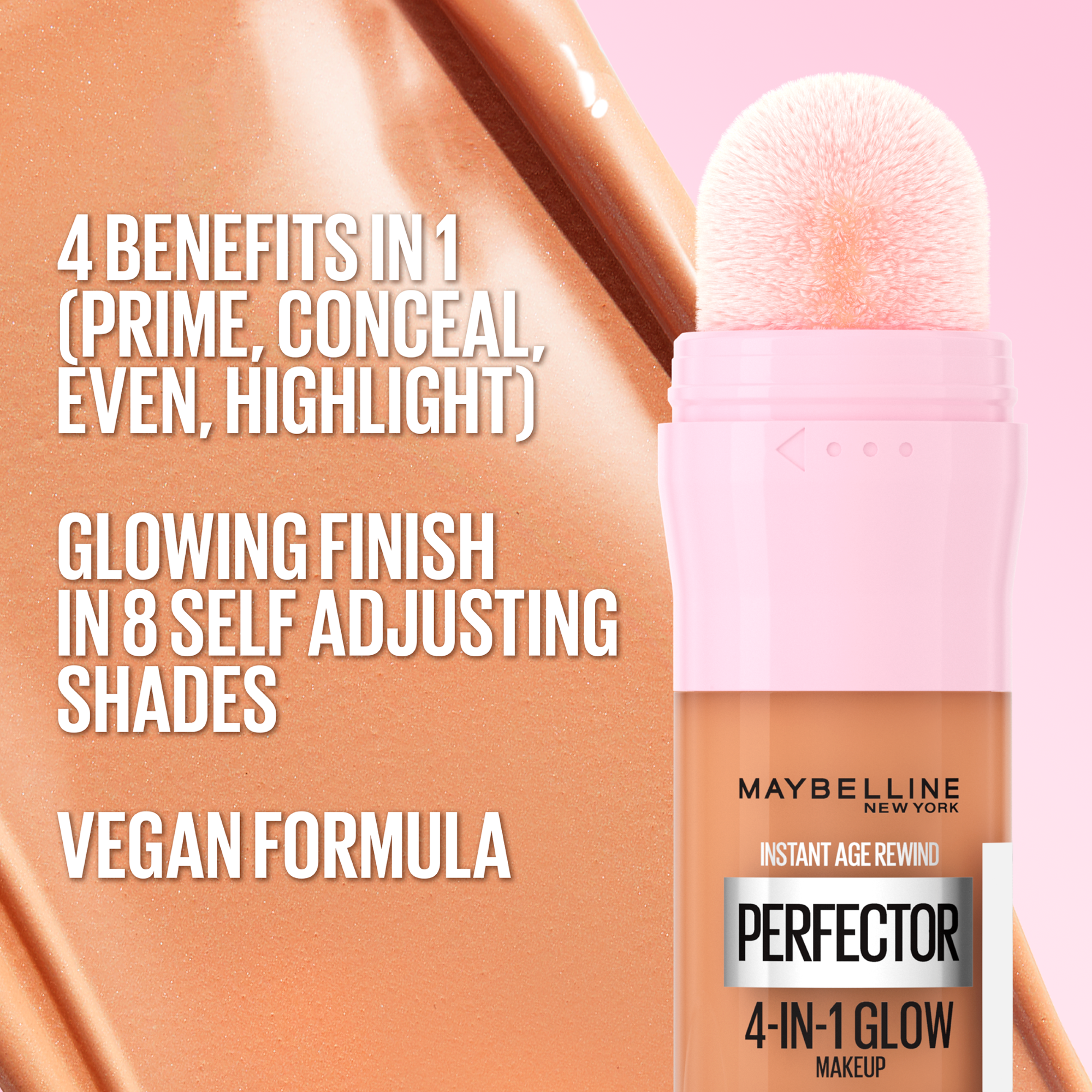 Maybelline Instant Age Rewind Perfector 4-In-1 Glow Makeup 20Ml