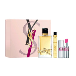 YSL Libre Eau de Parfum 90ml & Loveshine Lipstick Gift Set (3PCE) YSL Libre Eau de Parfum 90ml & Loveshine Lipstick Gift Set (3PCE)