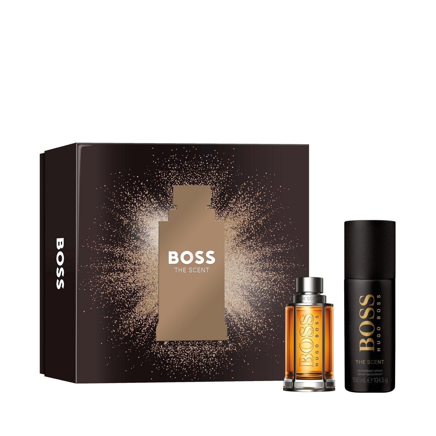 HUGO BOSS THE SCENT FOR HIM EDT 50ML 2 PIECE SET 
