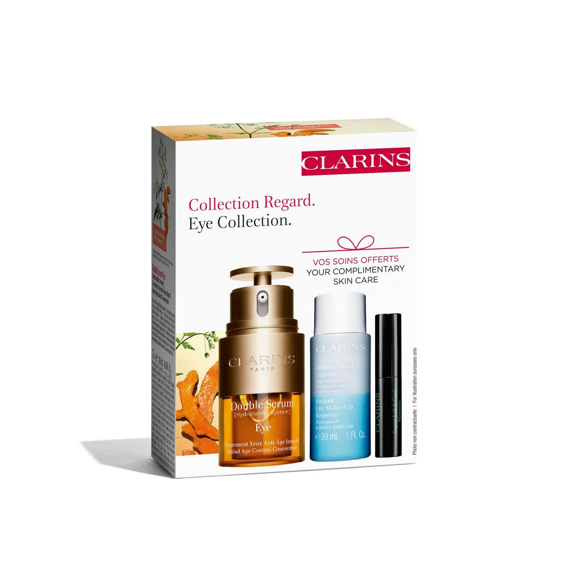 CLARINS DOUBLE SERUM EYE VALUE PACK 2023