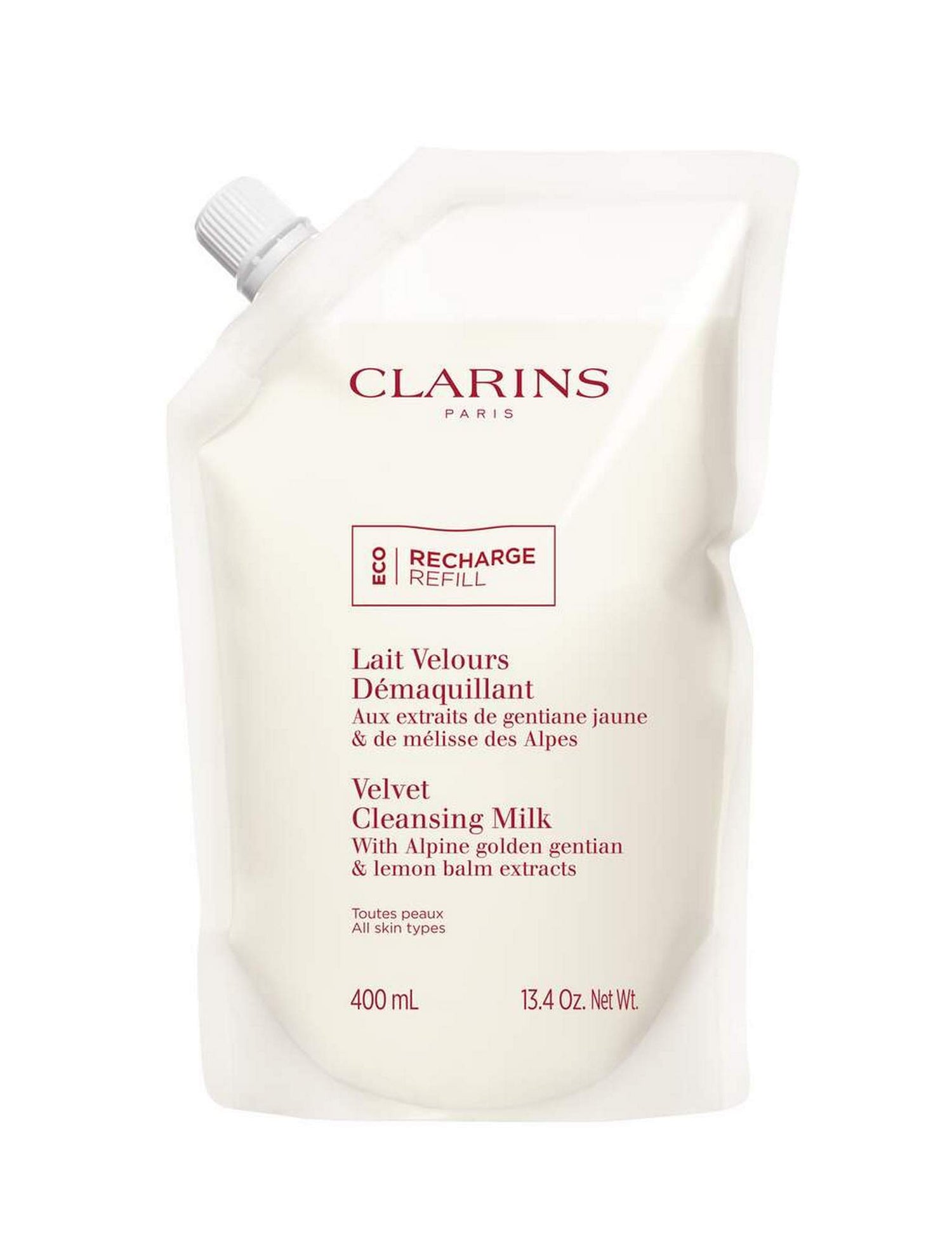Clarins Velvet Cleansing Milk Refill 400ML