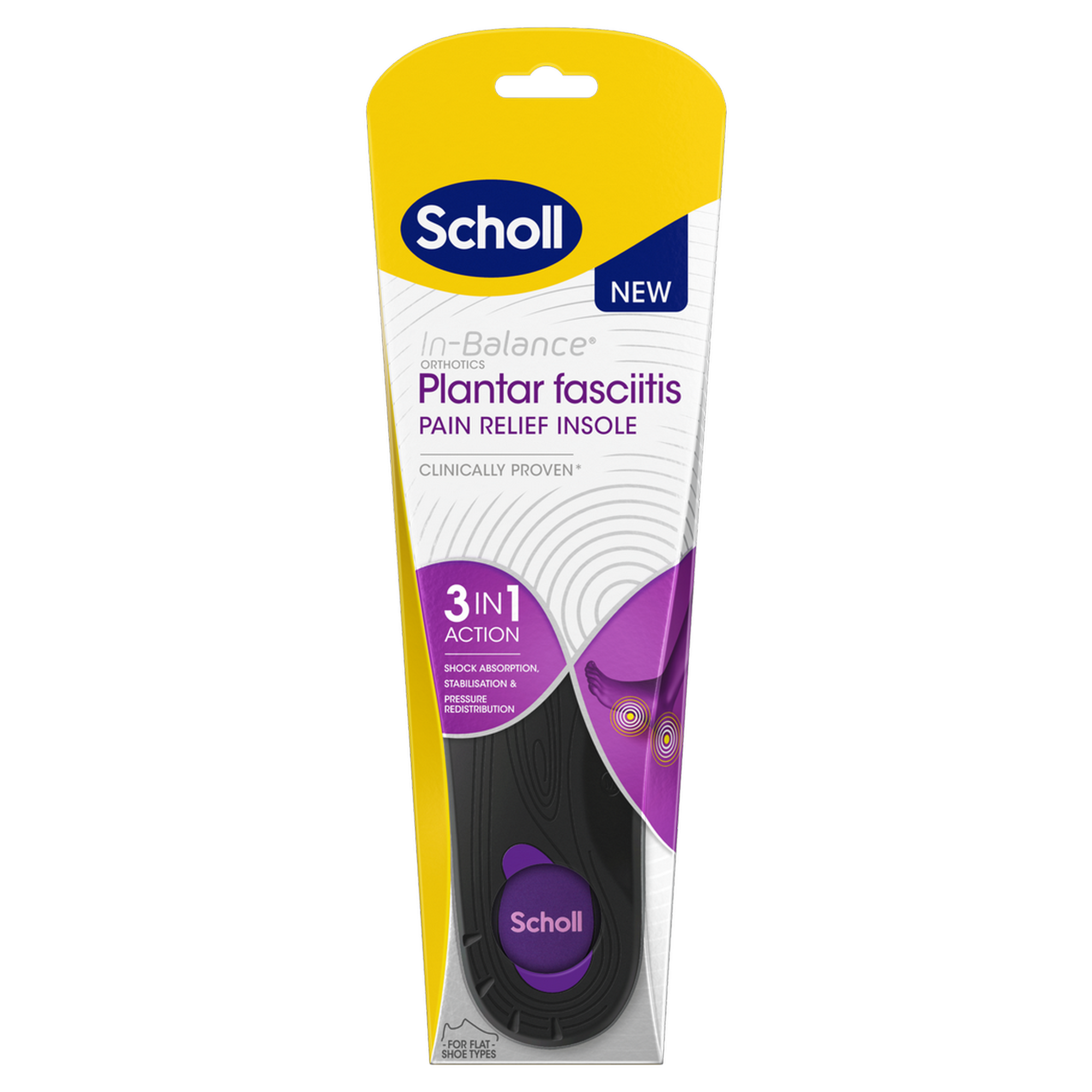 Scholl Plantar Fasciitis Insole Small