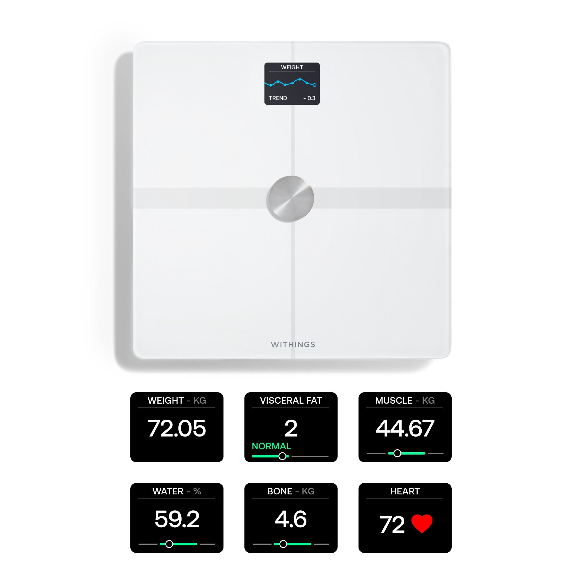 WITHINGS BODY SMART SCALE WHITE