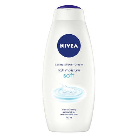 Nivea Indulgent Moisture Soft Caring Shower Cream 750ml