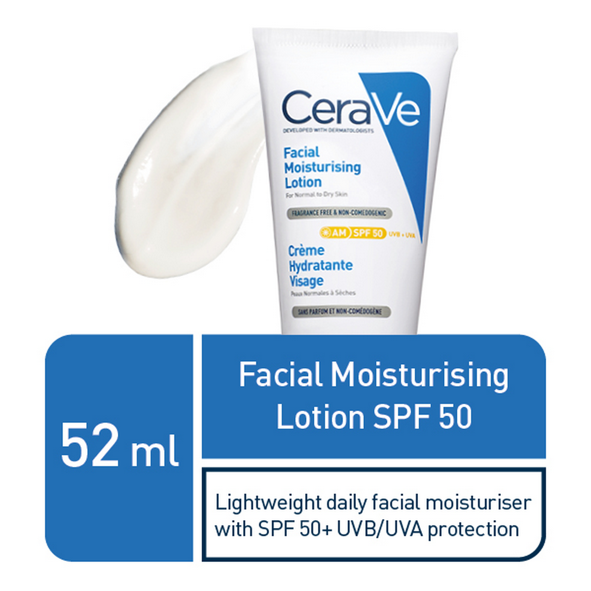 Cerave Facial Moisturising Lotion SPF 50 52ml