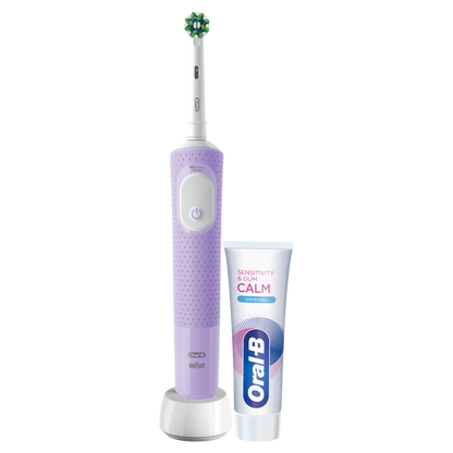 Oral B Vitality Pro 1 Lilac Electric Toothbrush Set