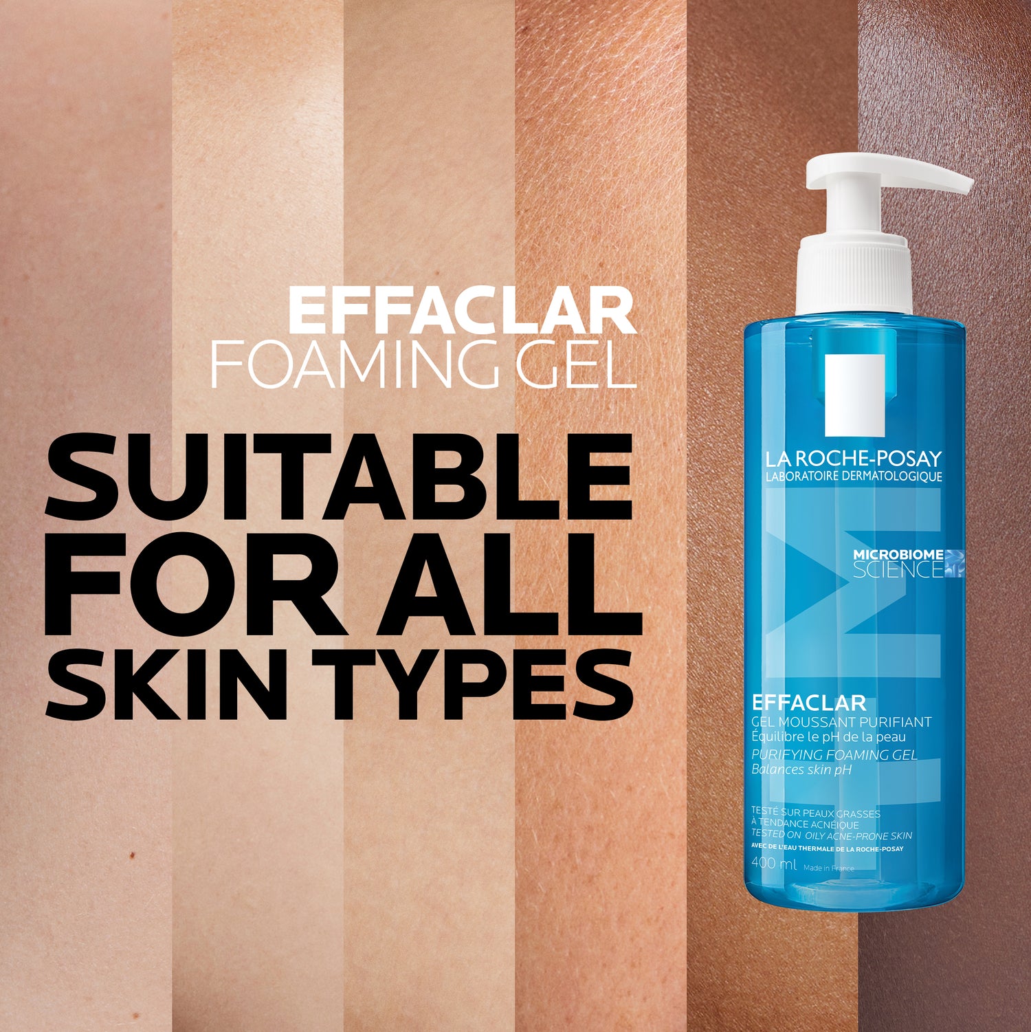 La Roche Posay Effaclar Purifying Cleansing Gel 400ml-All Skin Types