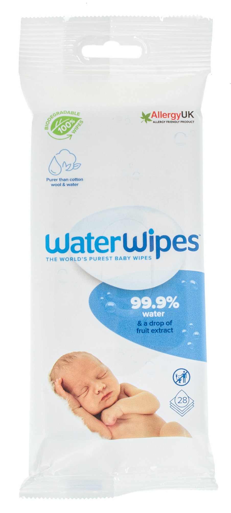WaterWipes Original Baby Wipes 28’s