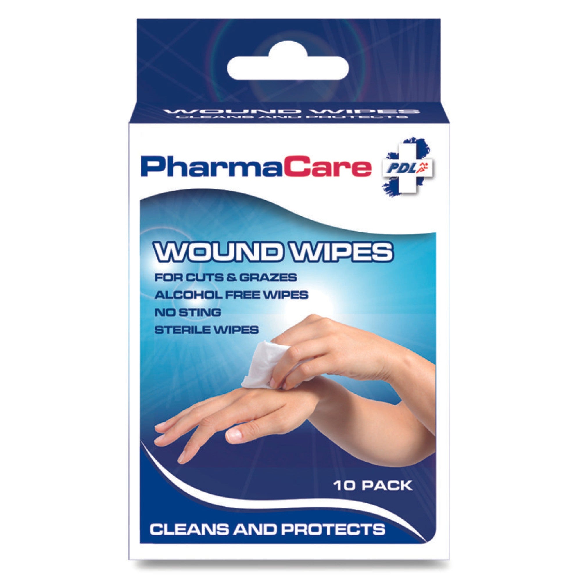 Pharmacare Wound Wipes 10&