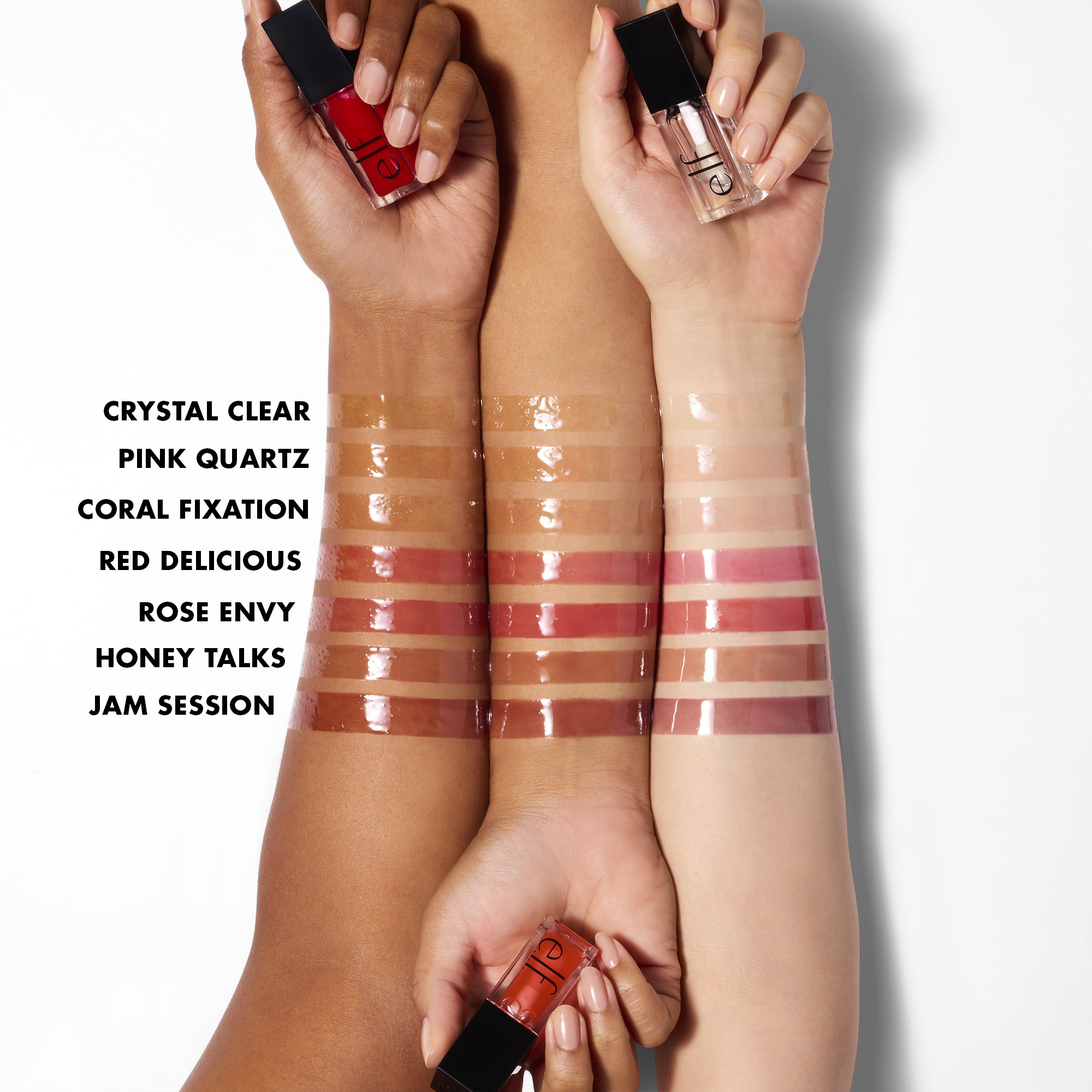 E.L.F Glow Reviver Lip Oil Lip Pink Quartz