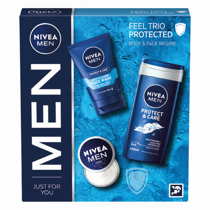 NIVEA MEN FEEL TRIO PROTECTED SET 