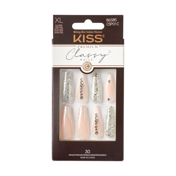 Kiss Classy Premium False Nails Sophisticated
