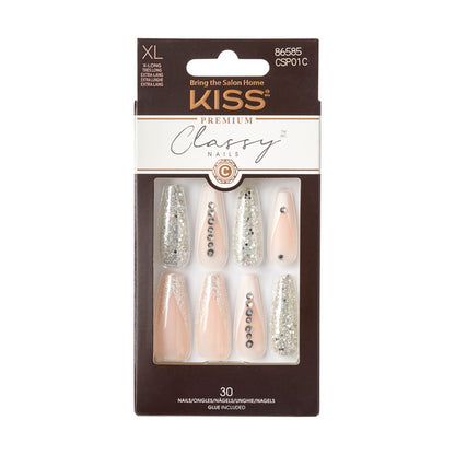 Kiss Classy Premium False Nails Sophisticated