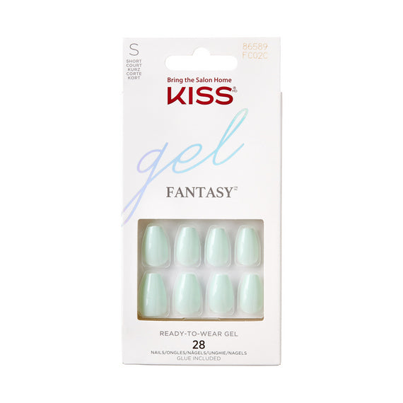 Kiss Gel Fantasy Jelly Nails - Cosmopolitan 