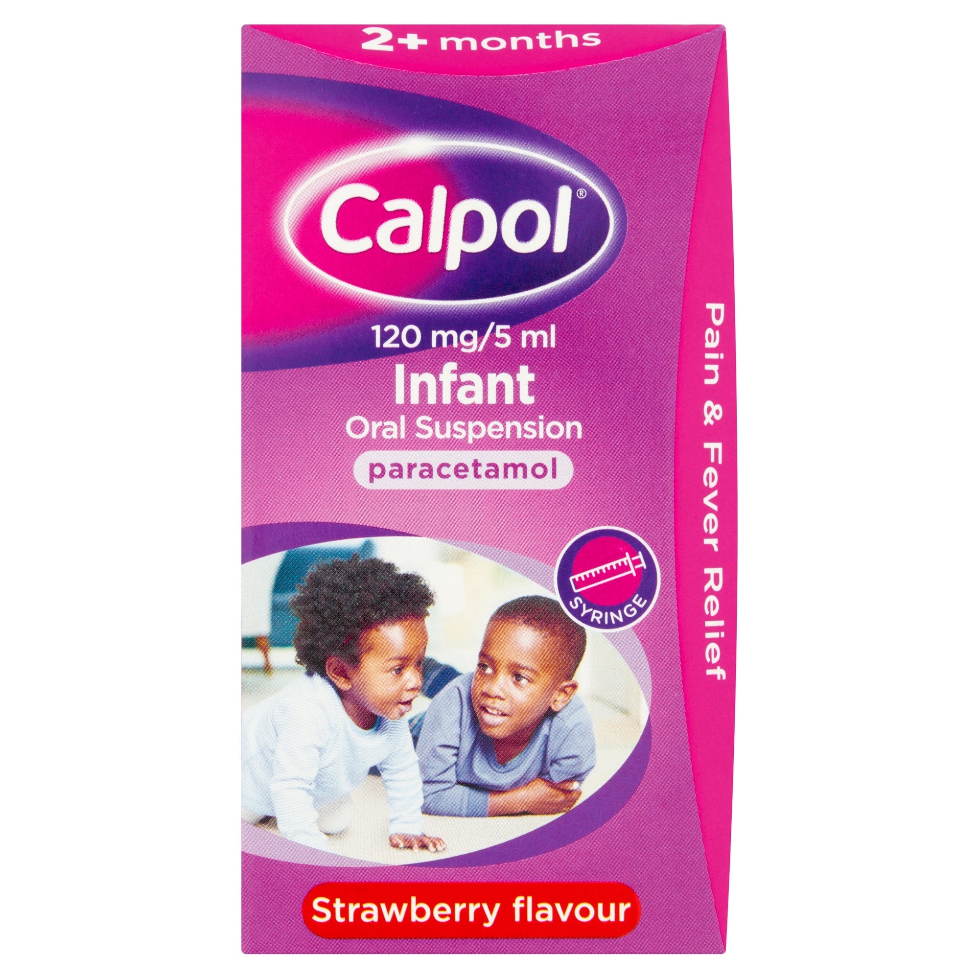 Calpol Infant 2+ Months With Dosing Syringe 140ml