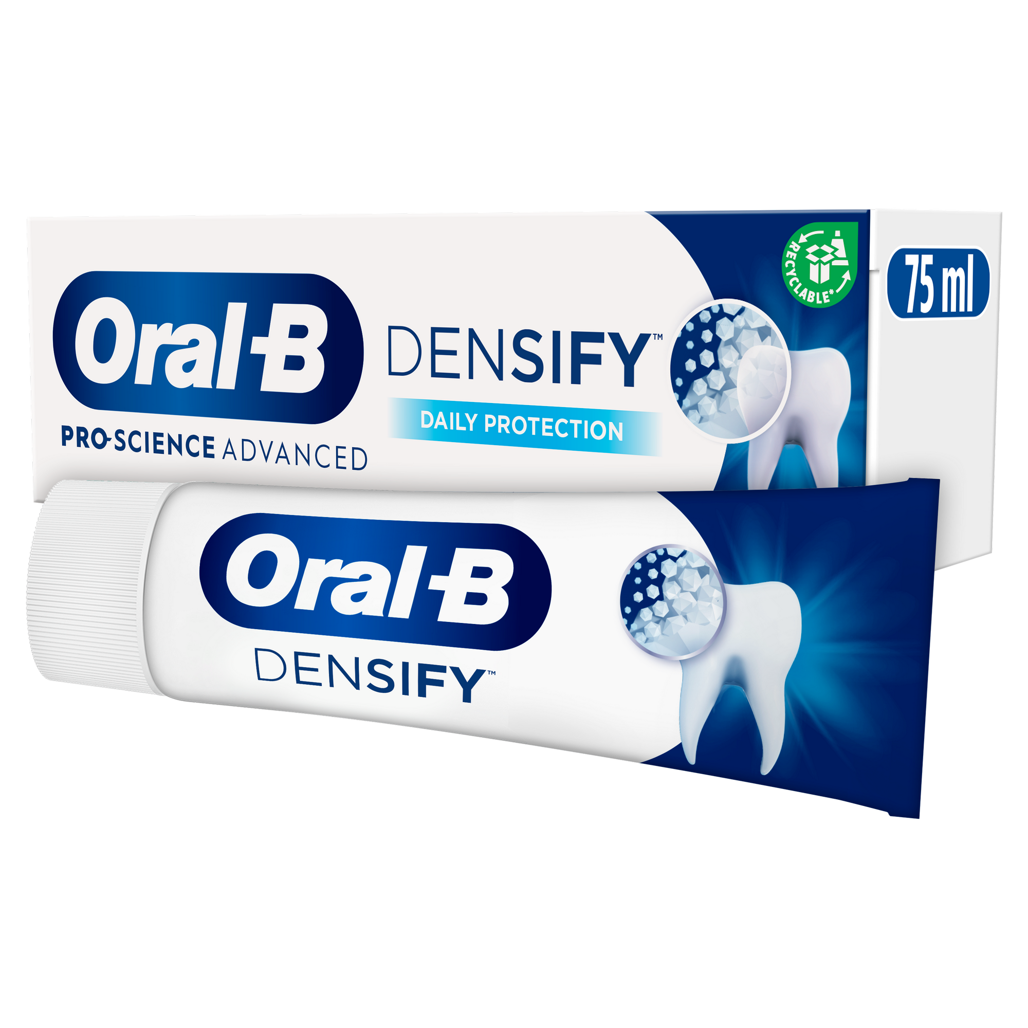 ORAL B DENSIFY DAILY PROTECTION TOOTHPASTE 75ML
