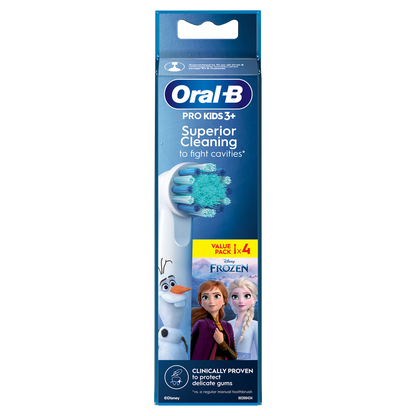 ORAL B KIDS STAGES FROZEN REFILL HEADS 4 PACK