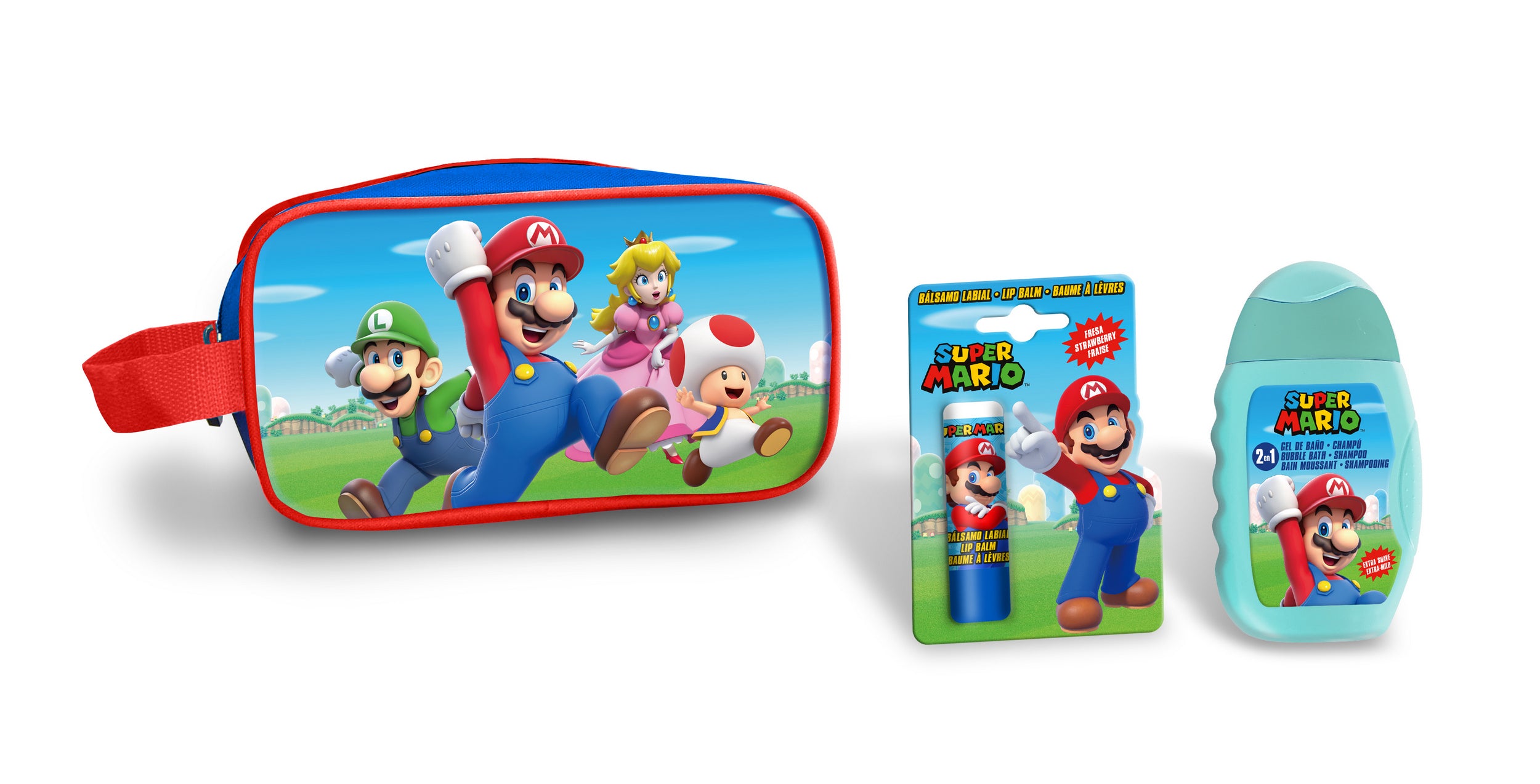 Super Mario Toiletries Set and Gift Bag