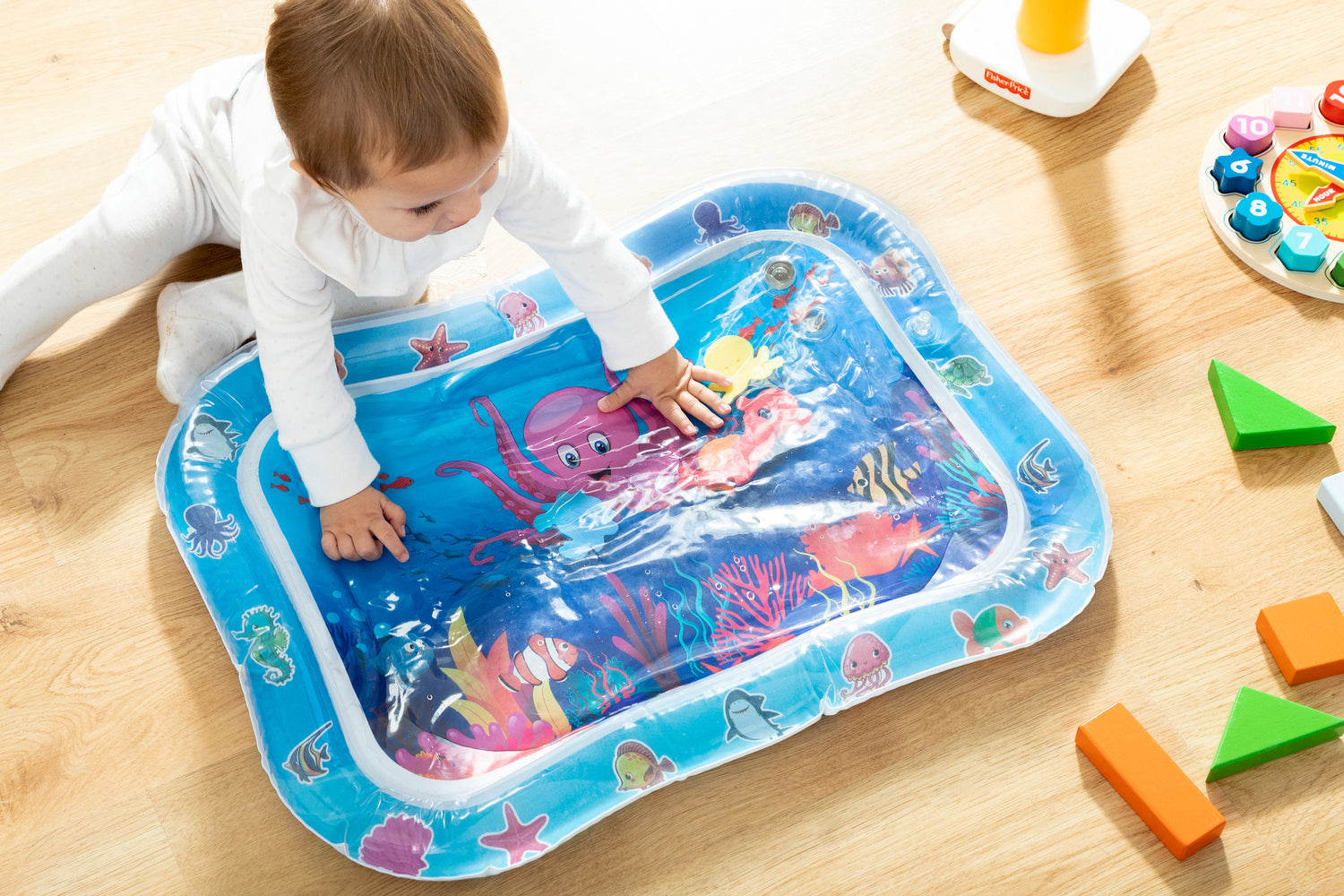 Inflatable Water Sensory Baby Play Mat InnovaGoods