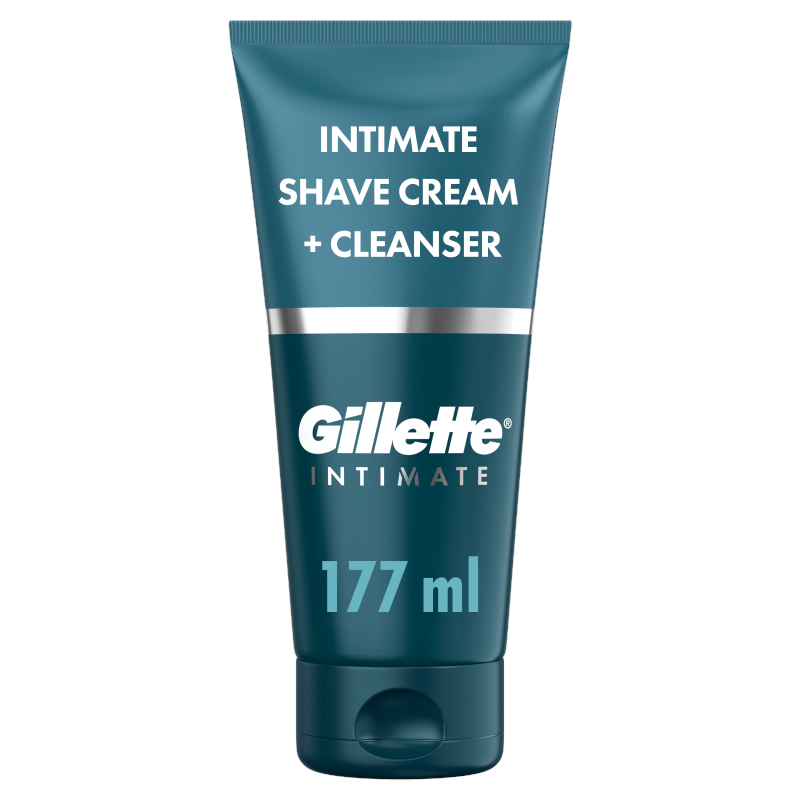 Gillette Intimate Shaving Cream + Cleanser 177ML