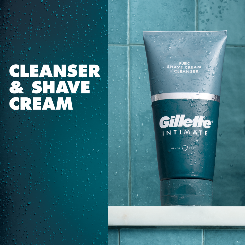 Gillette Intimate Shaving Cream + Cleanser 177ML