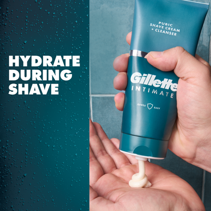 Gillette Intimate Shaving Cream + Cleanser 177ML