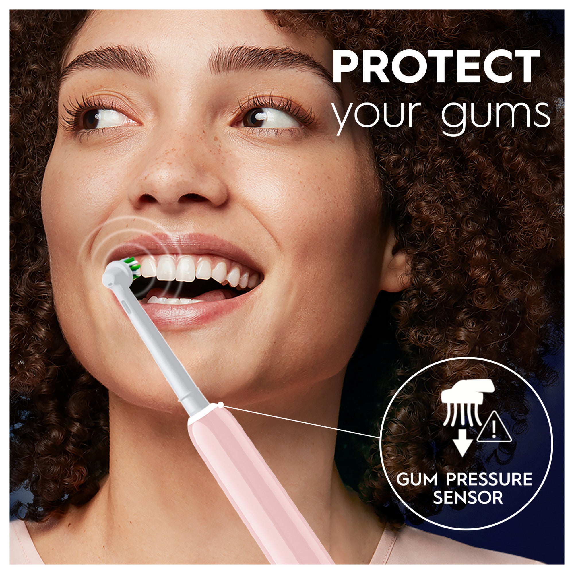 Oral B Pro 3D White Pink Toothbrush Set