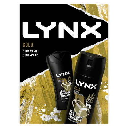 Lynx Gold Duo Gift Set