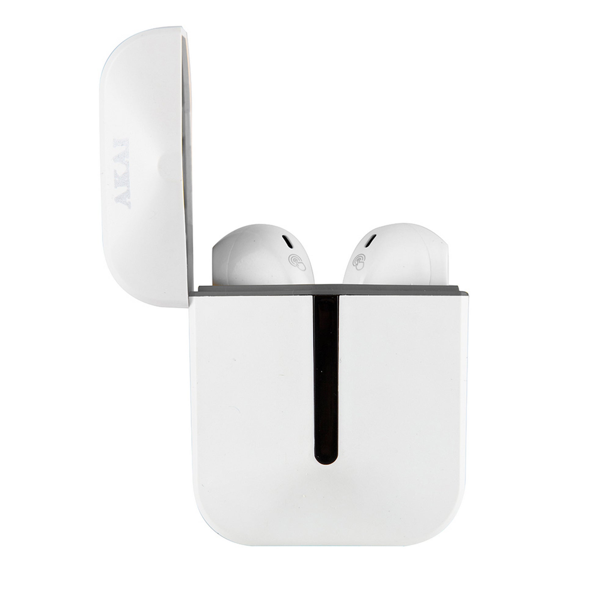 Akai Wireless Bluetooth Earbuds Slate Open 2